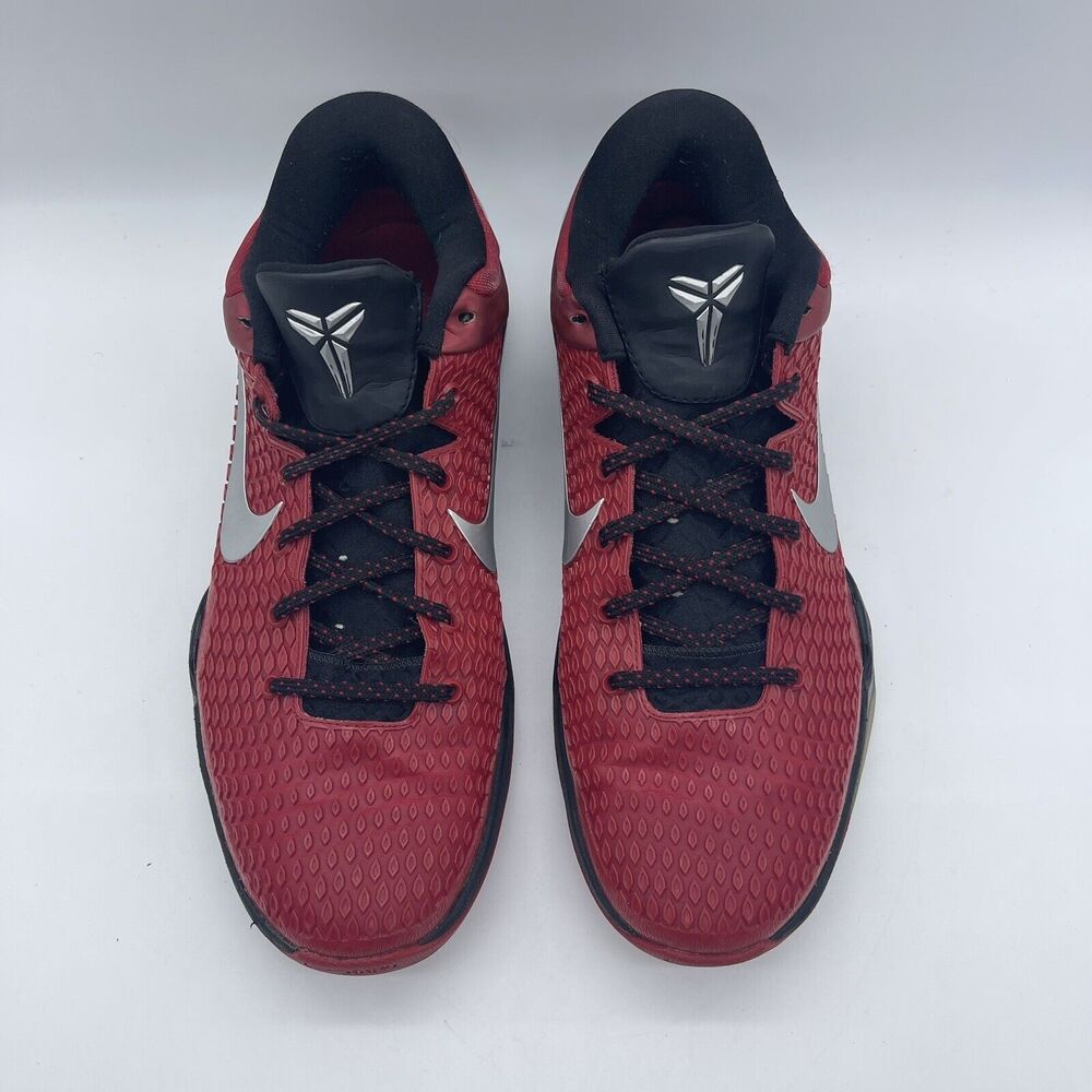 Nike Zoom Kobe 7 System TB Men's Size 12.5 Basketball Shoes 517359-600 Red/Black - Picture 7 of 10